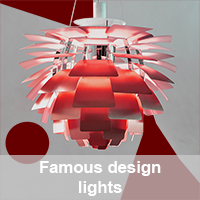 Famous design lamps and lights