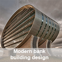 Modern bank building design