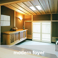 Modern foyer