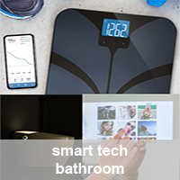 smart tech bathroom