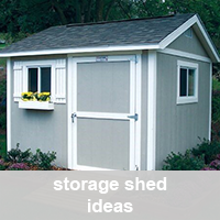 storage shed ideas