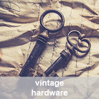 vintage hardware