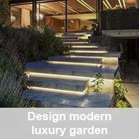 Design modern luxury garden