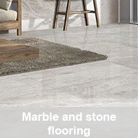 Marble and stone flooring
