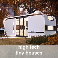 high tech tiny houses