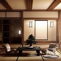 New and modern interior design in Japan