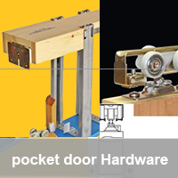 pocket door Hardware